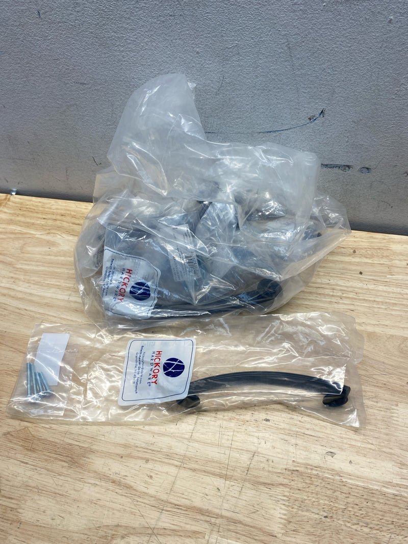 Hickory Hardware American Diner Modern Bar Cabinet Pull 5-1/6 in. Venetian Bronze Black 1 pk