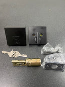 Kwikset 258SQT-514S - Keyed Entry Deadbolt in Matte Black