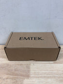 Emtek 8469US19 Square Brass Modern Single Cylinder Keyed Entry Deadbolt - Flat Black
