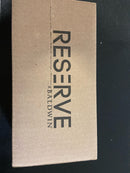 Baldwin PVDUNTRR003 Dunsmoor Privacy Door Lever Set with Traditional Round Rose from the Reserve Collection - Polished Brass