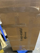 Rev-A-Shelf 5371-21-GR-L Contemporary 39" Cloud Blind Corner Organizer for Blind Right Cabinet - Gray