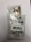 Emtek 86454US4 Freestone 4 Inch Center to Center Bar Cabinet Pull from the Urban Modern Collection - Satin Brass