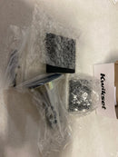 Kwikset 334SQT-514 Square Passage Hall/Closet Pocket Door Lock - Iron Black