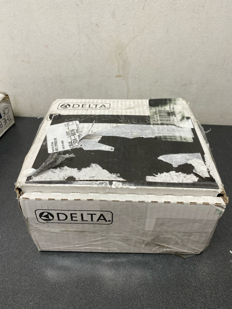 Delta Faucet Stryke 14 Series Single-Function Gold Shower Valve Trim Kit, Shower Handle, Delta Shower Trim Kit, Lumicoat Champagne Bronze T14076-CZ-PR (Valve Not Included)