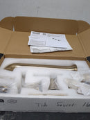 Delta T5759-CZWL Trinsic Double Handle Wall Mounted Tub Filler Trim - Less Rough In - Champagne Bronze