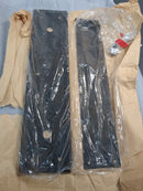 Baldwin 2280102 3-1/2 Inch x 15 Inch Solid Brass Nashville Style Push Plate - Oil Rubbed Bronze