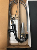Delta 559HA-BL-DST Trinsic 1.2 GPM Single Hole Bathroom Faucet - Includes Metal Push Pop-Up Drain Assembly - Matte Black