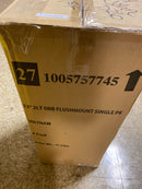 Unbranded EFG8012A-ORB 13 in. 2-Light Oil Rubbed Bronze Flush Mount