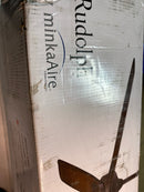 MinkaAire F727-WHF Rudolph 52" 3 Blade Indoor Ceiling Fan with Wall Control Included - Flat White