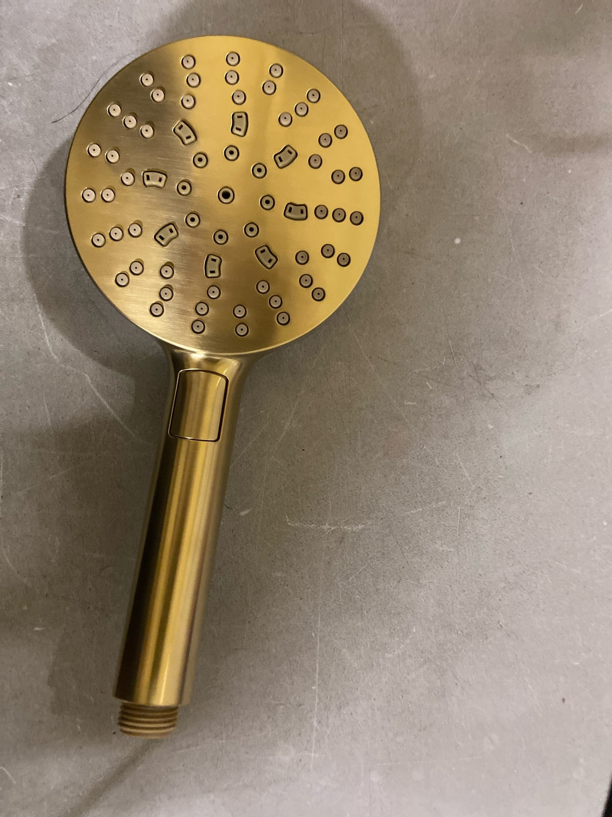 Pfister HSC-03SHW Modern Round 1.75 GPM Multi Function Hand Shower - Brushed Gold