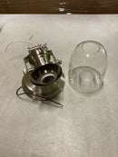 Elk Home Chadwick Vanity Light - 1-Light in Satin Nickel Finish, with Clear Seeded Glass, Transitional Style