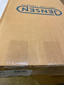 Jensen 1448 16" x 26" Frameless Single Door Medicine Cabinet - Stainless Steel