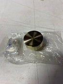 Baldwin 5055044IMR Single Estate Knob without Rosettes Locking/Latching Mechanism Purchased Separately - Satin Brass