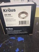 Mounting Ring Satin Nickel