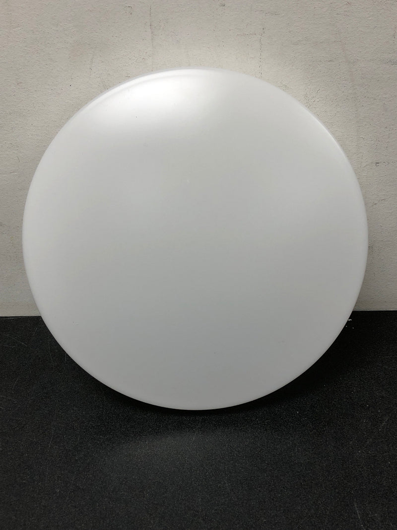 Monteaux lighting KB 15003-DEL Monteaux 13 in. Black Integrated LED Flush Mount Ceiling Light Fixture with Acrylic Shade