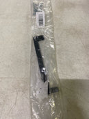 Emtek 86670FB Rustic Modern 6 Inch Center to Center Handle Cabinet Pull from the Sandcast Bronze Collection - Flat Black Bronze