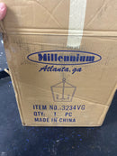 Millennium Lighting 3234-VG Ritner 4 Light 12" Wide Taper Candle Pendant - Vintage Gold