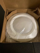 Progress Lighting P810035-028-CS Intrinsic 8" Wide LED Flush Mount Bowl Ceiling Fixture - Satin White