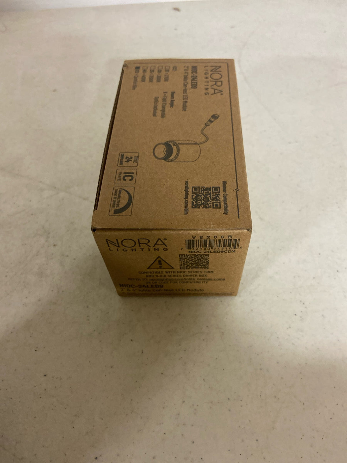 Nora Lighting NIOC-24LED9CDX Canless Iolite LED Canless Recessed Fixture - IC Rated - N/A