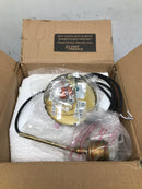 Elegant Lighting LD2272BR Collier Single Light 7" Wide Mini Pendant with Clear Glass - Brass