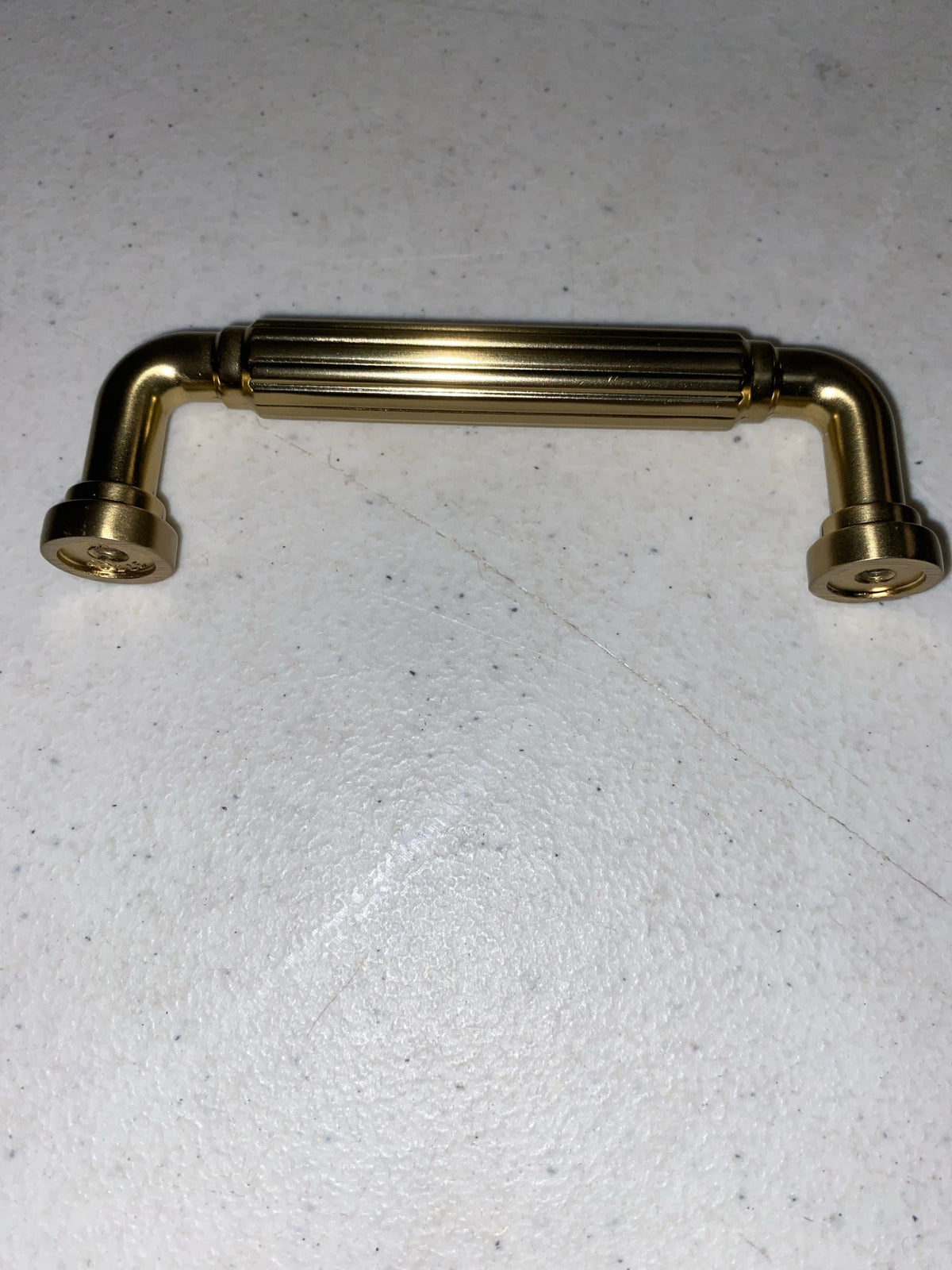 Amerock BP37702BBZ Cowrie 3-3/4 Inch Center to Center Fluted Handle Cabinet Pull - Golden Champagne