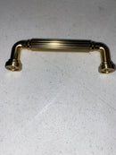 Amerock BP37702BBZ Cowrie 3-3/4 Inch Center to Center Fluted Handle Cabinet Pull - Golden Champagne