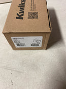 Kwikset Maven Interior Passage Door Knob, Handle for Closet and Hallway Doors, Round Non-Locking Doorknob in Matte Black, with Microban Protection