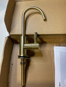 Franke UNJ-FW-GLD Universal 1.75 GPM Single Hole J SPOUT Cold Only Water Dispenser - Less Chiller - Gold