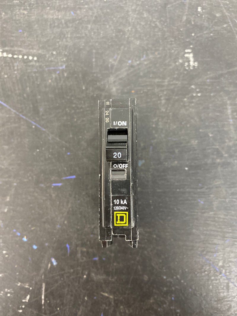 Square d QO120CP QO 20 Amp Single-Pole Circuit Breaker(QO120CP)