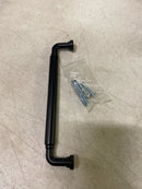 Amerock Coble 6-5/16 inch (160mm) Center-to-Center Matte Black Cabinet Pull, BP37664MB