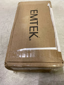 Emtek 5109ROUUS14 Round Passage Door Knob Set with Disk Rose from the Brass Modern Collection - Polished Nickel