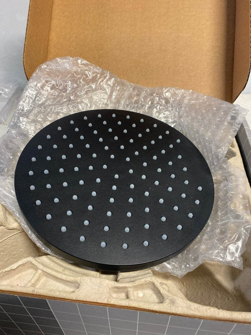 hansgrohe Vernis Blend Shower Set 1.5 GPM, 1-Spray Full Shower Trim Kit in Matte Black, 04954670