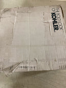 KOHLER 26149-BN Honesty Square 10" Single-Function RAIN HEAD, Full Coverage Spray SHOWERHEAD & Easy-to-clean Surface, Vibrant Brushed Nickel, 2.5 GPM