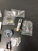 Baldwin 85390044ACRH Minneapolis Right Handed Sectional Handleset with 5162 Lever - Minus Deadbolt - Lifetime PVD Satin Brass