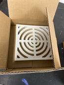 PROFLO PF42858 9" X 9" Floor Drain Grid Only - White