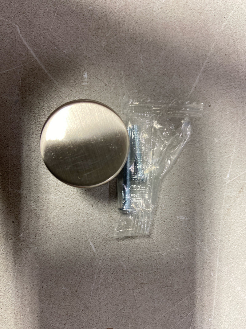 Amerock BP36554G10ORB Esquire 1-1/4 in. (32mm) Diameter Satin Nickel/Oil-Rubbed Bronze Round Cabinet Knob