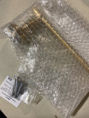 ICO Bath V67328 Lava 8" Towel Bar - PVD Brushed Gold