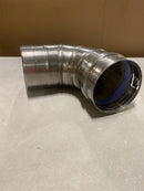 DuraVent FSELB8804 88 Degree Elbow for 4 Inch FasNSeal Vent Pipe from The FasNSeal Series