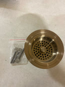 Brizo 69052-GL Brass Basket Strainer for Standard Kitchen Sinks - Luxe Gold
