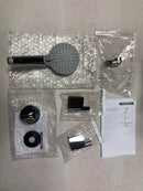 hansgrohe Vernis Blend 3-Spray Handshower with Slide Bar and Hose, Rain, IntenseRain, Handheld Shower Head System in Chrome, 04969000
