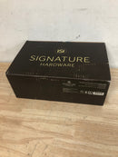 Signature Hardware 953914 Drea 1.2 GPM Single Hole Bathroom Faucet with Pop-Up Drain Assembly - Chrome