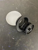 Elkay Polymer Disposer Fitting for 3-1/2 in. Sink Drain Opening in Black-LKQD35BK