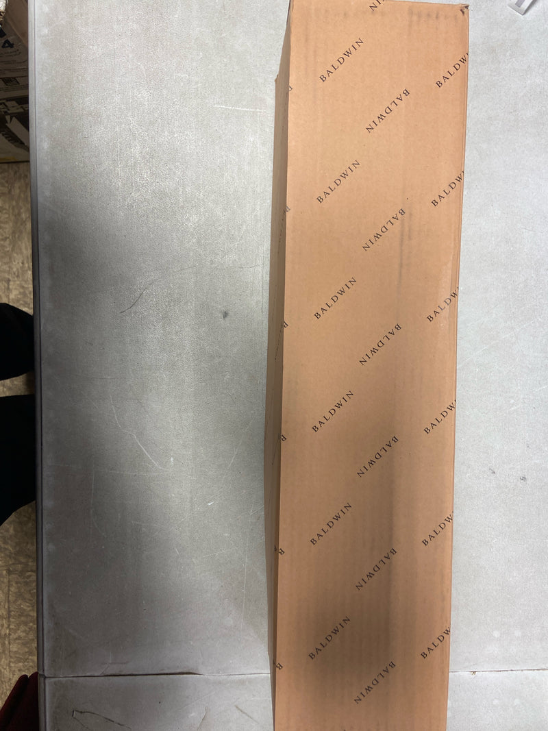 Baldwin 85386190RFD Right Handed Soho Sectional Full Dummy Handleset - Satin Black