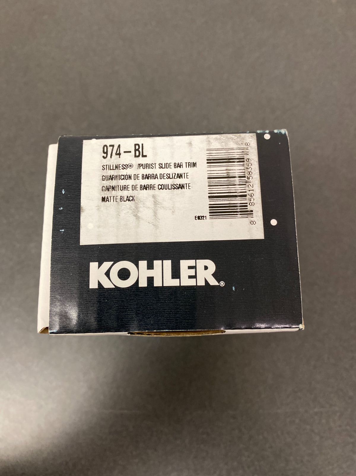 Kohler Stillness Purist Slidebar Trim (single)