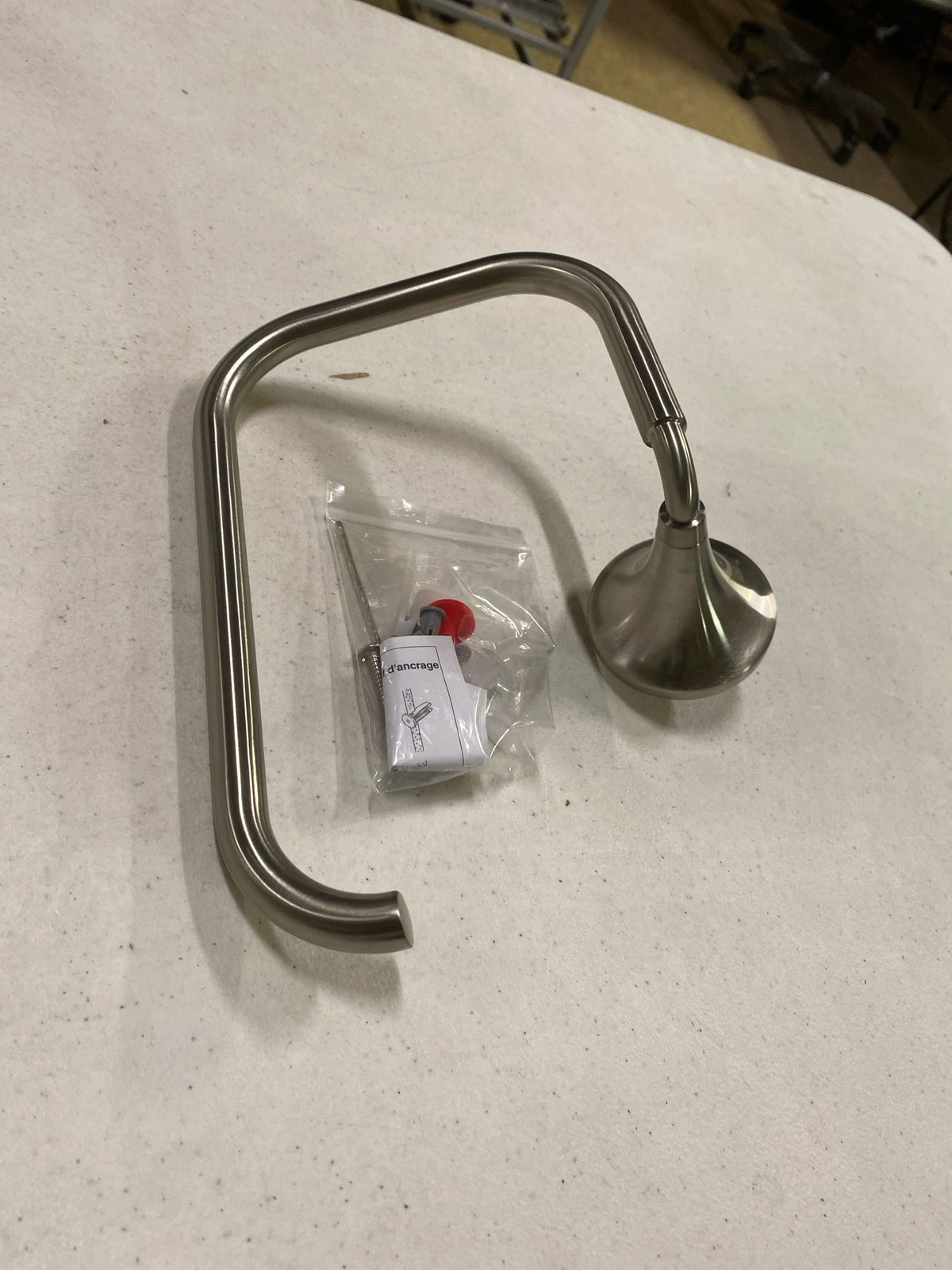 Kohler K-27428-BN Tone 8-7/8" Wall Mounted Towel Ring - Vibrant Brushed Nickel