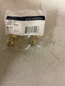 Baldwin 1092003I Acorn Tip Hinge, Brass