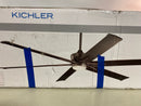 Kichler Szeplo II 80" Outdoor Ceiling Fan with LED Light, Steel