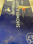 Fapully FAD-HS0178NG-1 Triple Handle 3-Spray Tub and Shower Faucet, 7 Functions Shower, 2.5 GPM with Drip Free in. Brushed Gold Valve Included