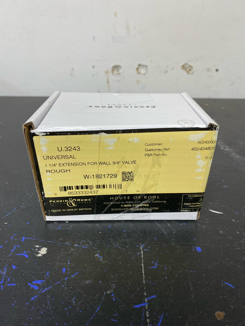 Perrin and Rowe U.3243 1-1/4" Extension Kit for Wall Mounted Volume Controls - N/A