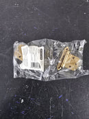 Amerock BPR7629CZ Functional Hardware Variable Overlay Surface Mount Cabinet Door Hinge with 105 Degree Opening Angle and Self Close Function - Pair - Champagne Bronze